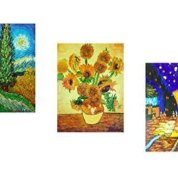 3 lienzos pintados a mano de Vincent van Gogh